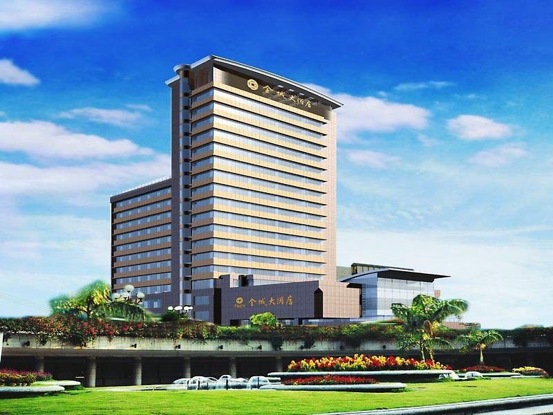 Golden City Hotel 포산 시 외부 사진