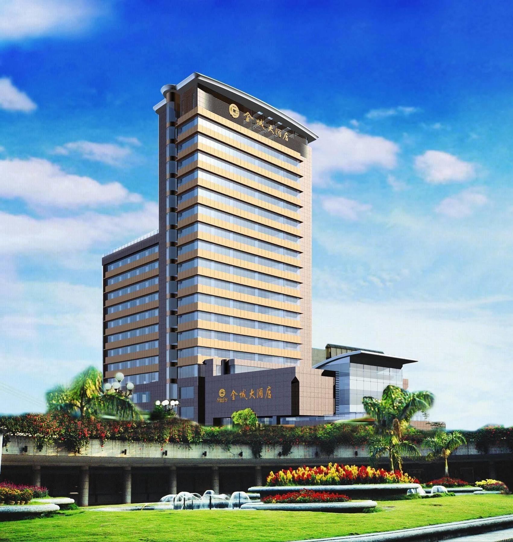 Golden City Hotel 포산 시 외부 사진